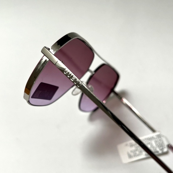 New Original GUESS Double Bridge Aviator Sunglasses GO00064 Classic Pink Lens main image 5